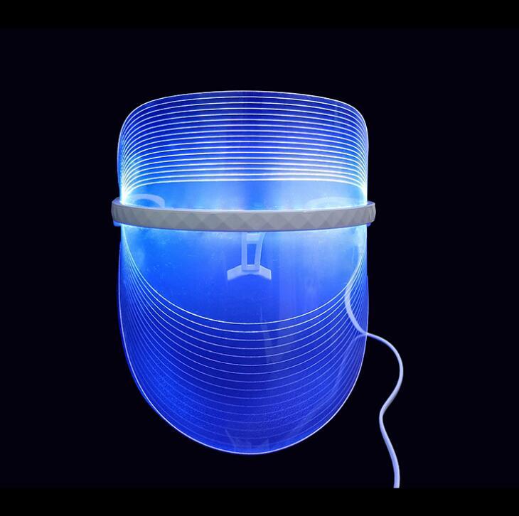 LED Photonic Skin Instrument 3 Colors Light Skin Care Facial Mask